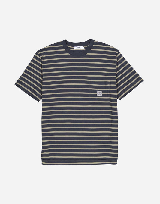 T-shirt Trega noir carbone ample