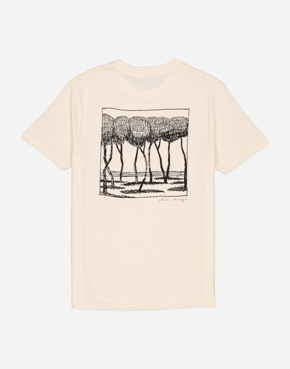 T-shirt Voyageurs Immobiles ivoire