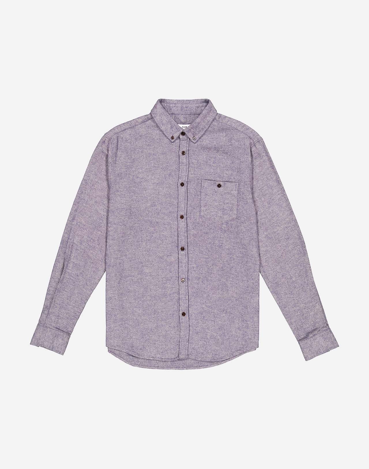 Chemise Classico Chloro gris-bleu