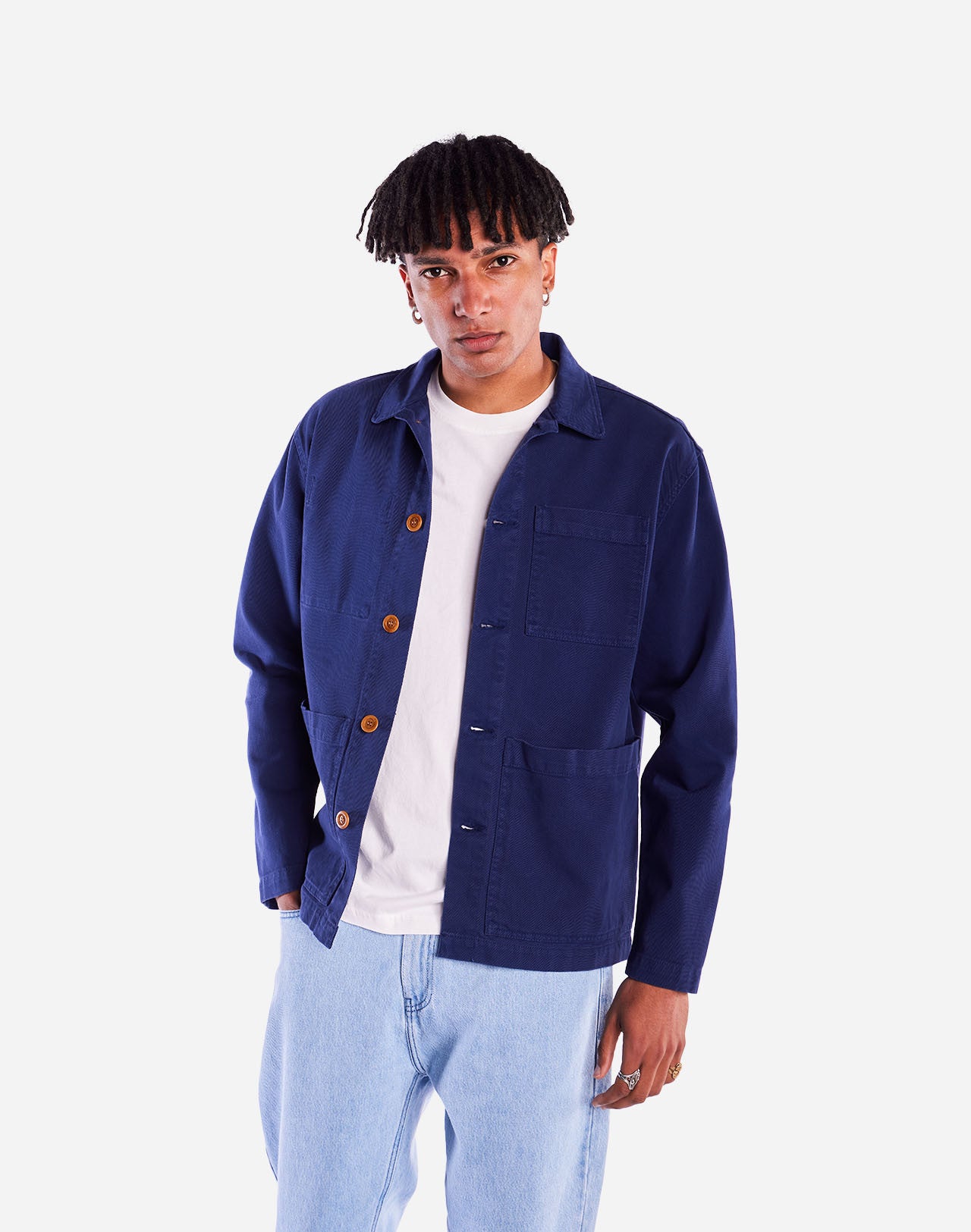 Veste Chucalescu outremer