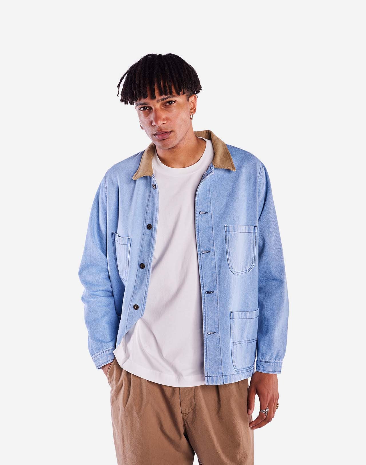 Veste Helford denim clair
