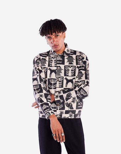 Veste Tamar bicolore
