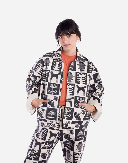 Veste Tamar bicolore