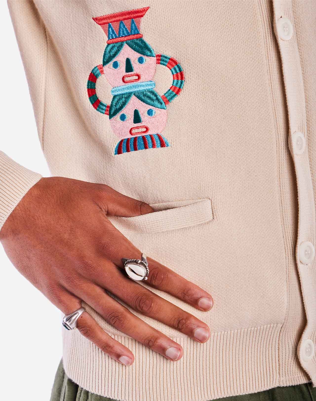Cardigan Cartago écru