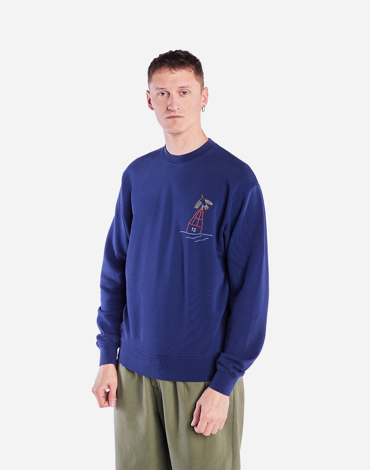 Sweat Buoy bleu outremer