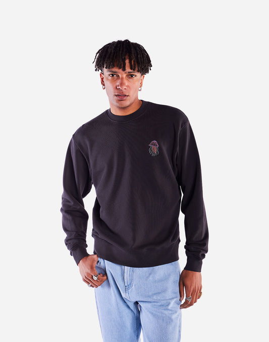 Sweat Falmouth noir carbone