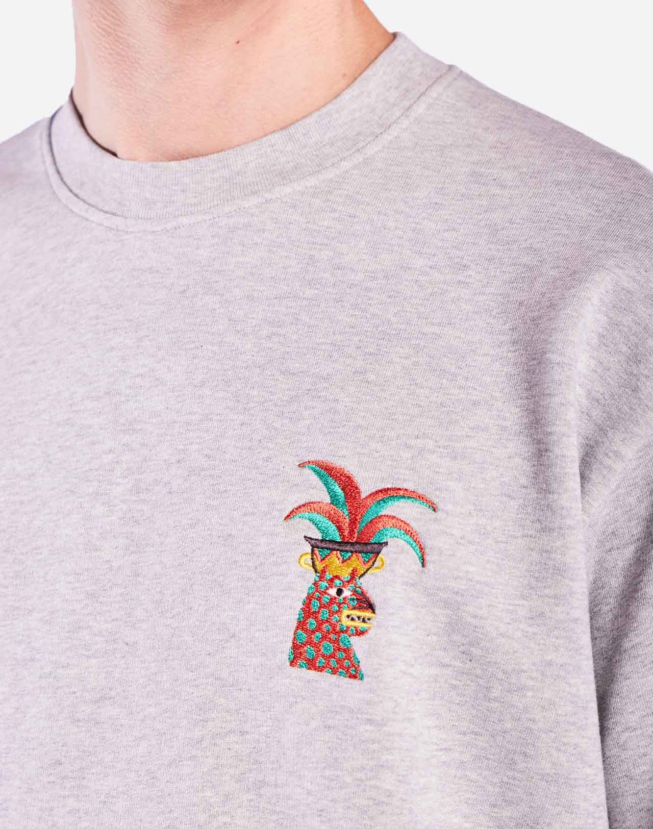 Sweat Yaguar gris chiné
