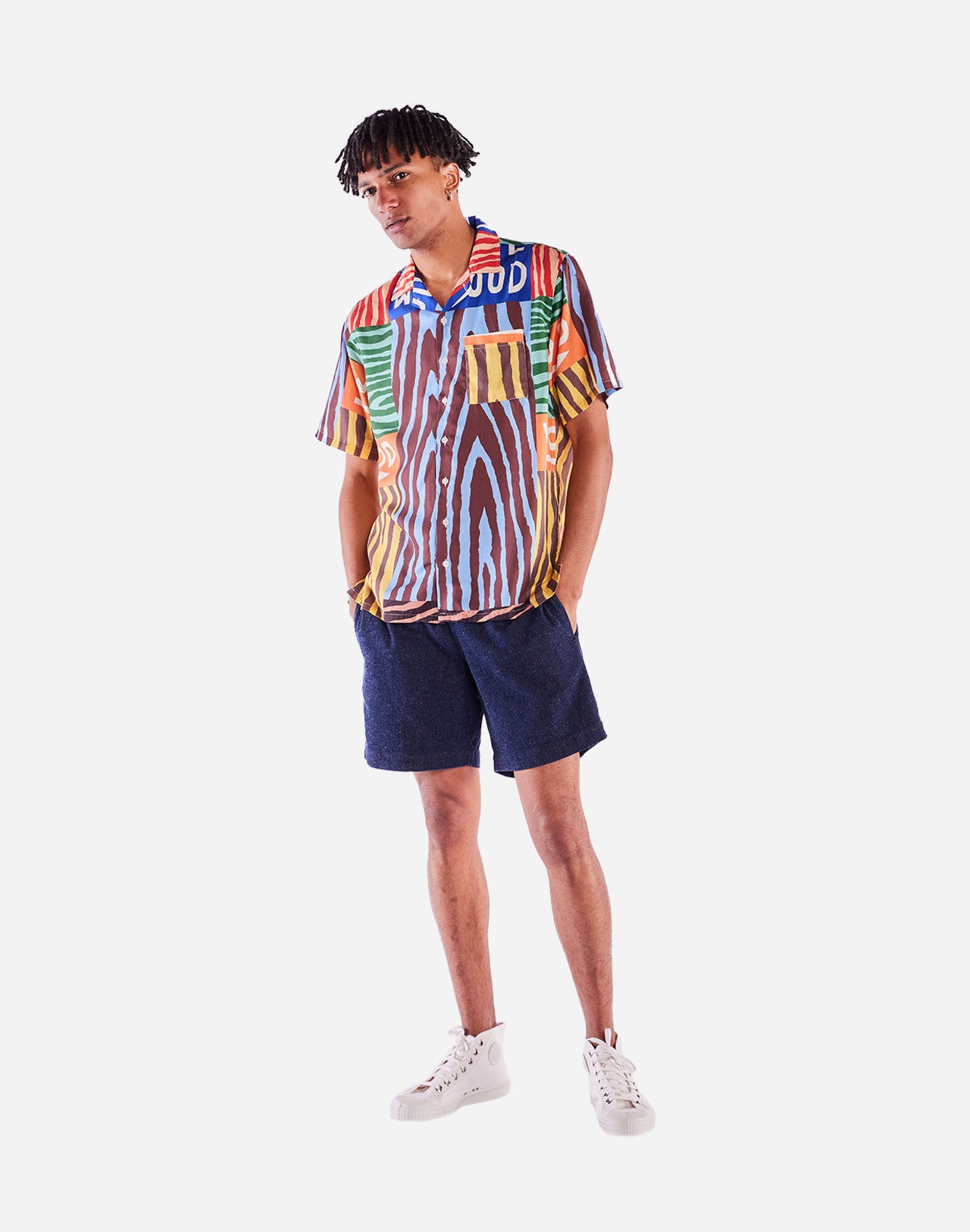 Chemisette Aloha Firewood multicolore