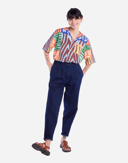 Chemisette Aloha Firewood multicolore