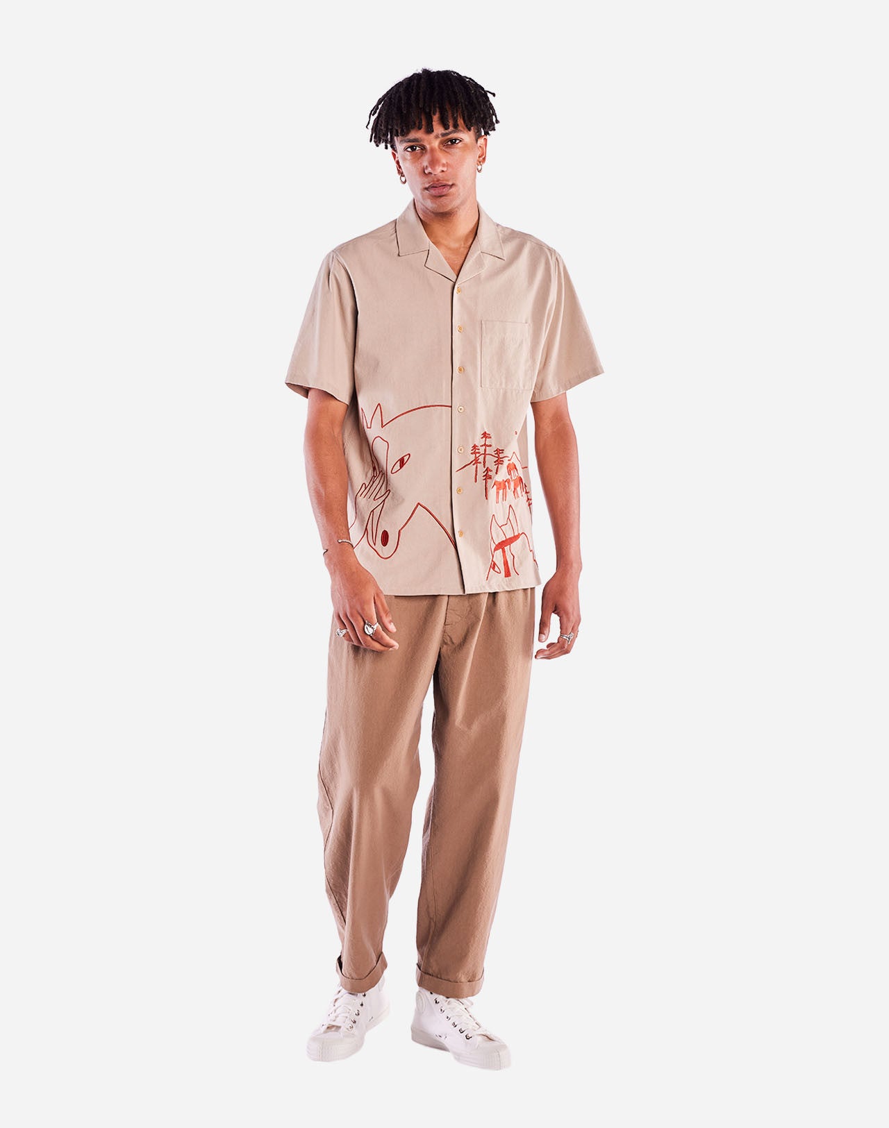 Chemisette Aloha Hestur beige