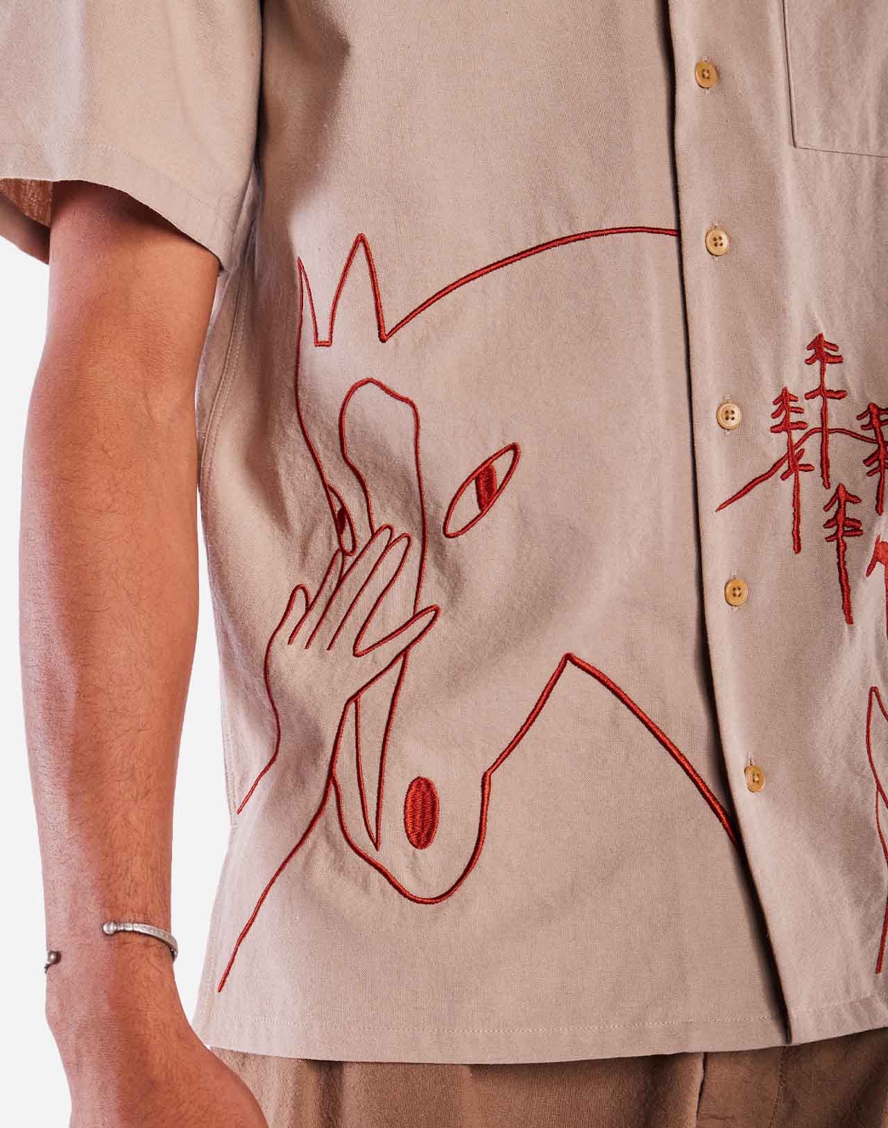 Chemisette Aloha Hestur beige