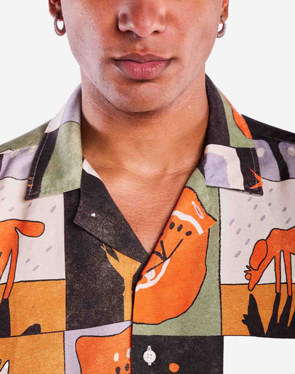 Chemisette Aloha Skane multicolore