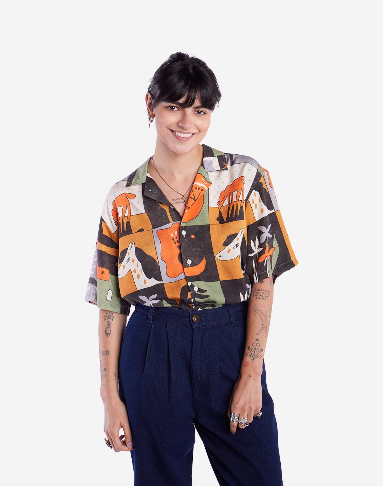 Chemisette Aloha Skane multicolore