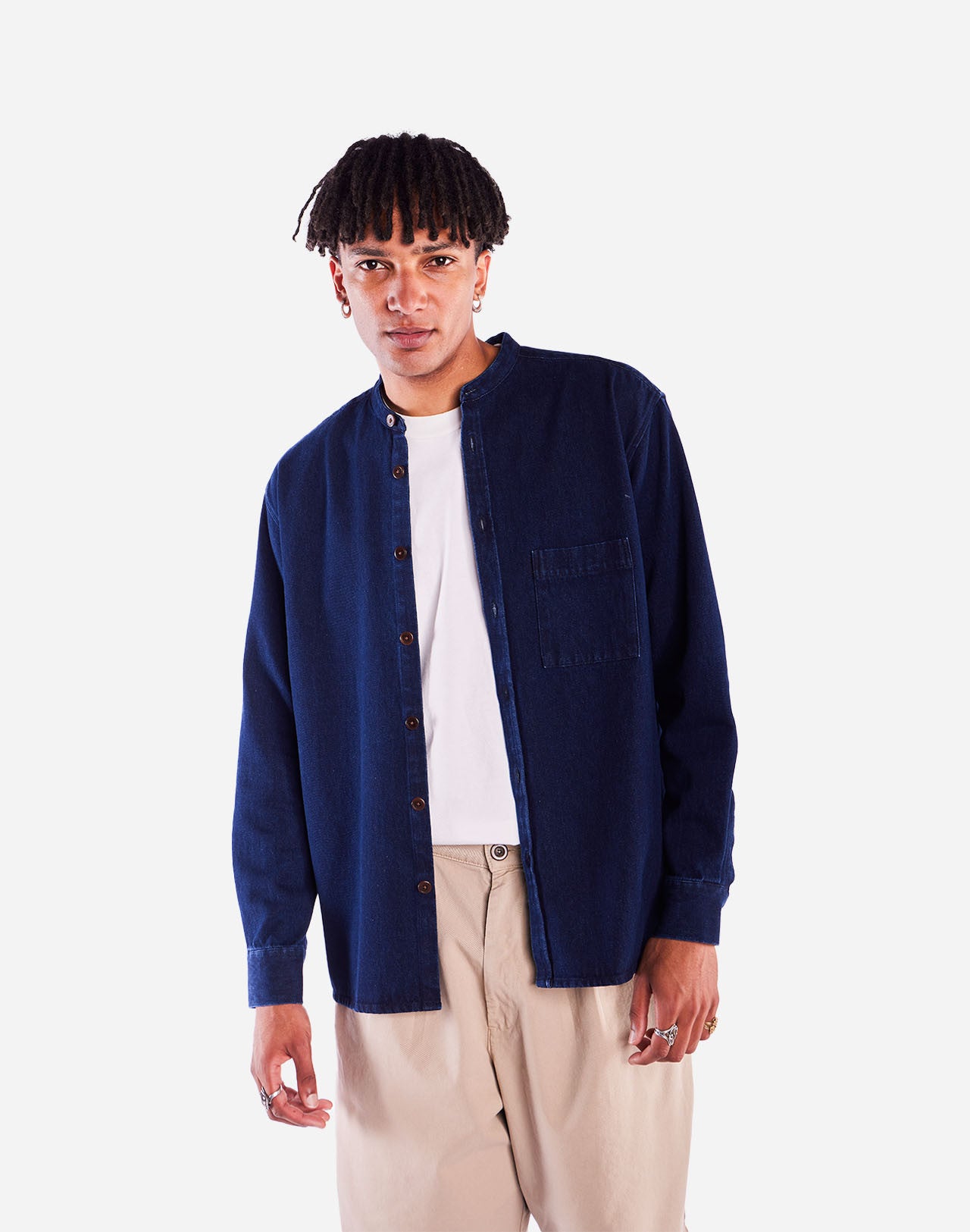 Chemise Mothersea denim foncé