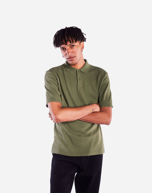 Polo Fez vert olive