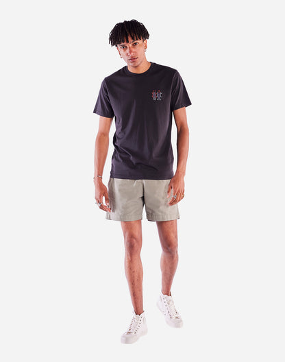 T-shirt Bude noir carbone