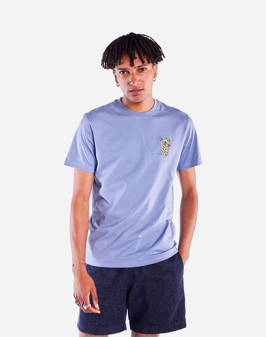 T-shirt Corco bleu azur