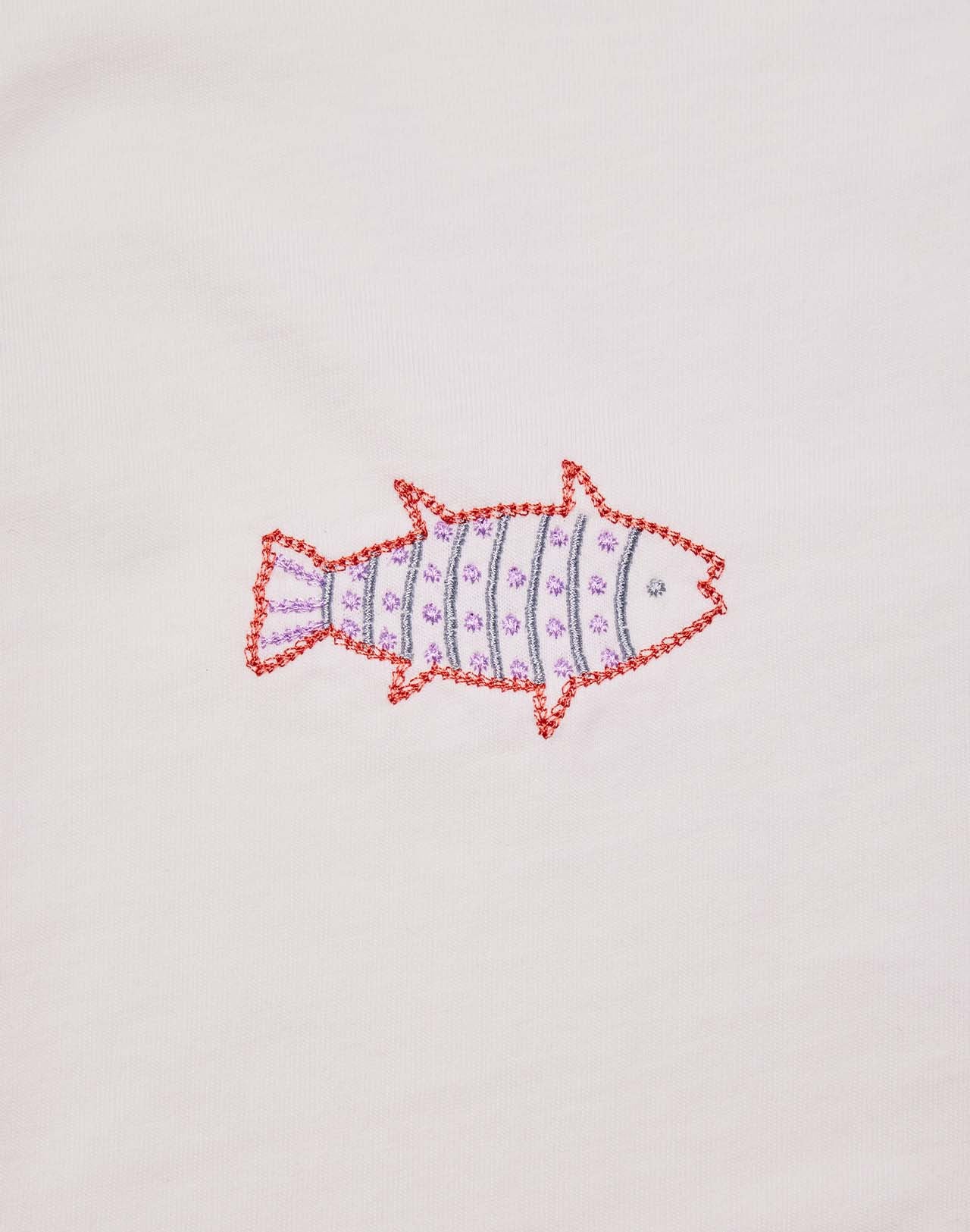 T-shirt ample Grimsby écru