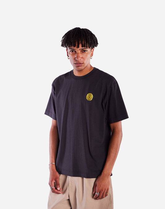T-shirt ample Ourika noir carbone