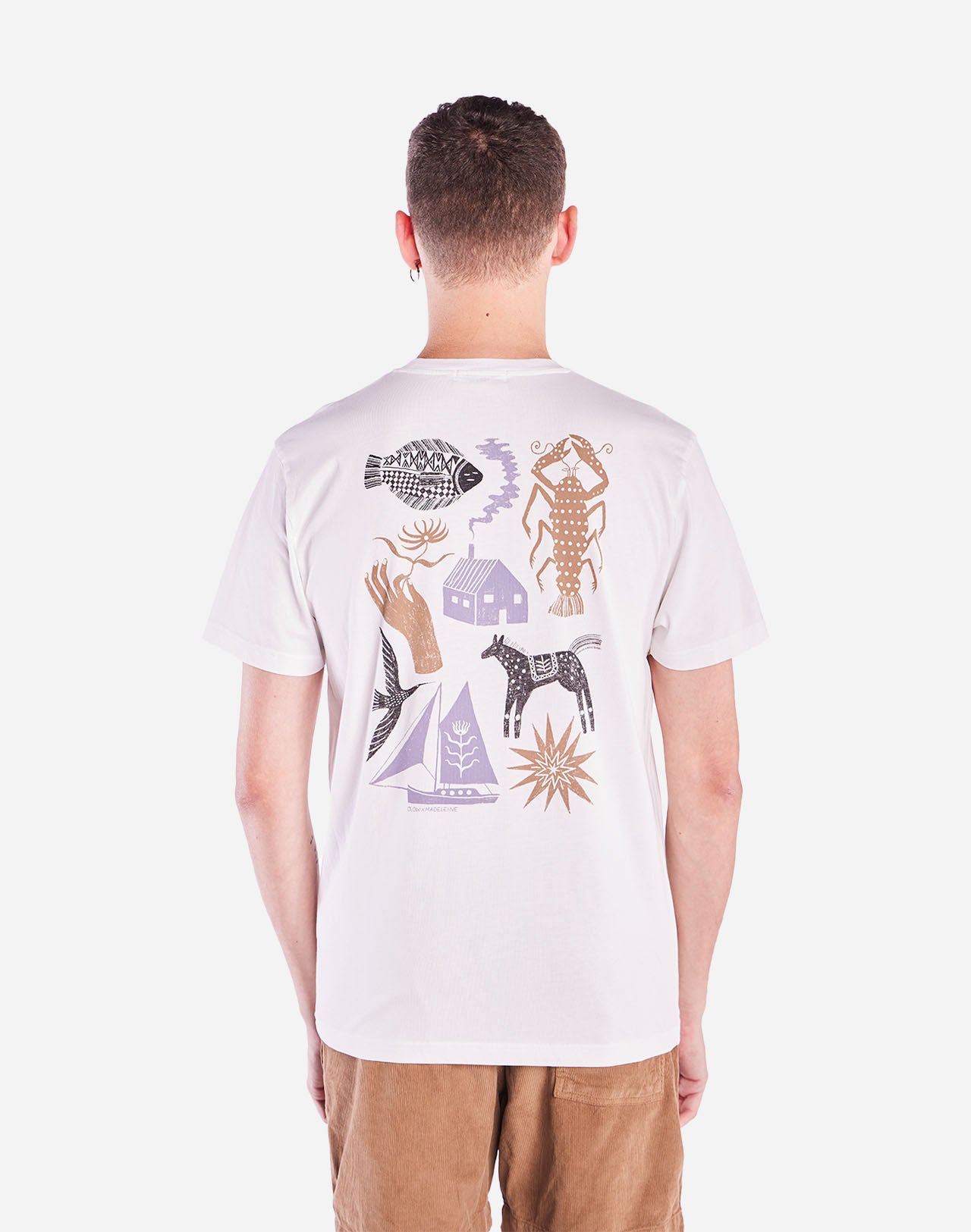 T-shirt Percuil écru