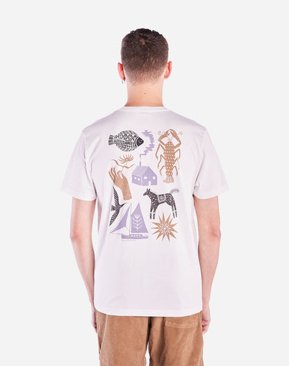 T-shirt Percuil écru