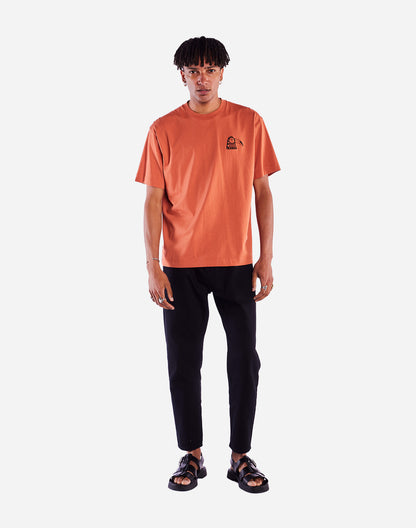 T-shirt ample Rampha mandarine