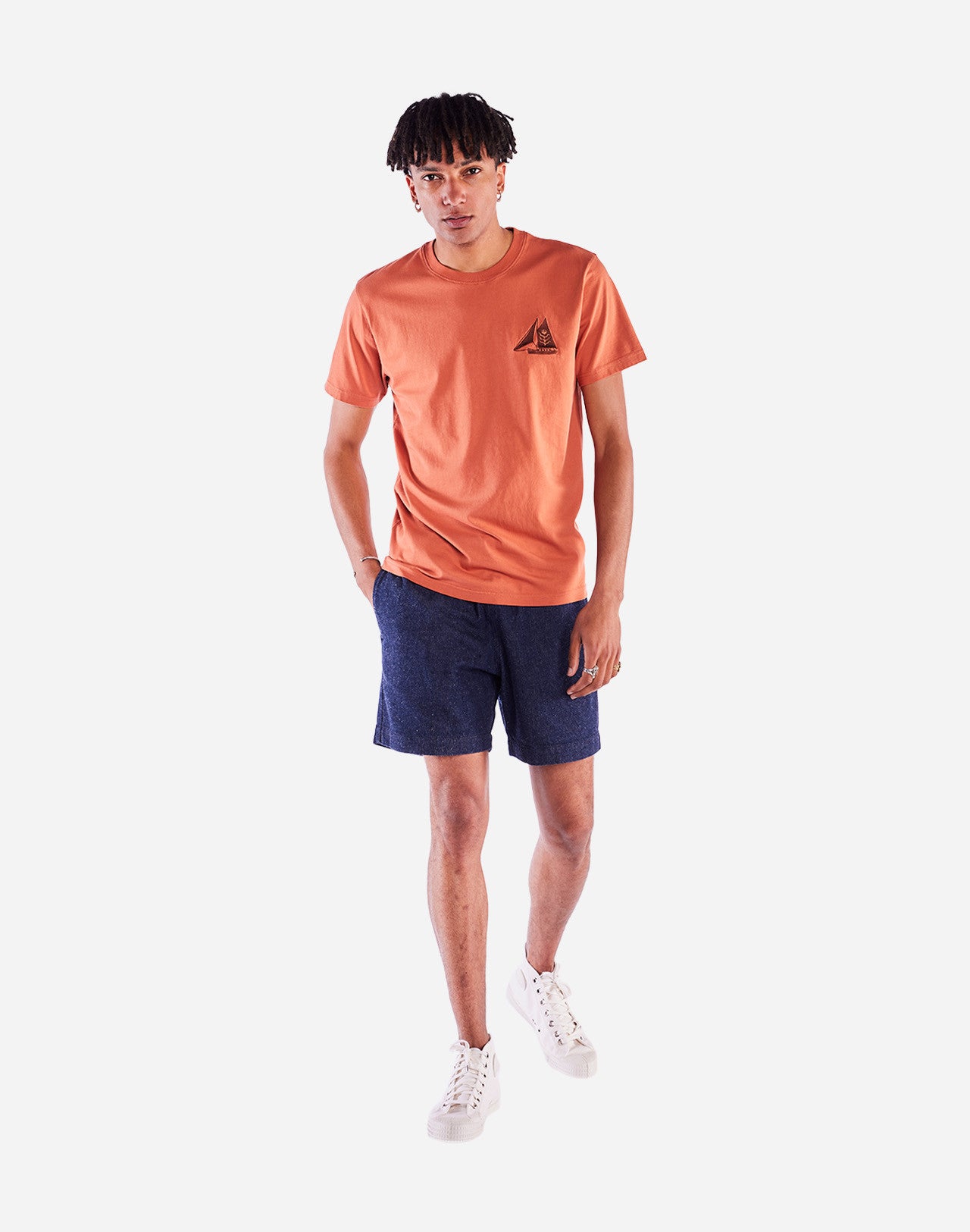 T-shirt Seabass mandarine