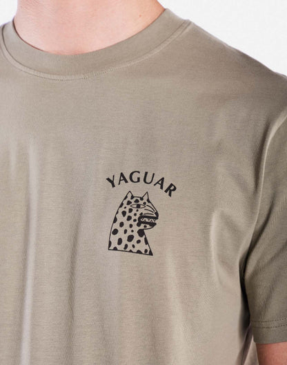 T-shirt Yaguar argile