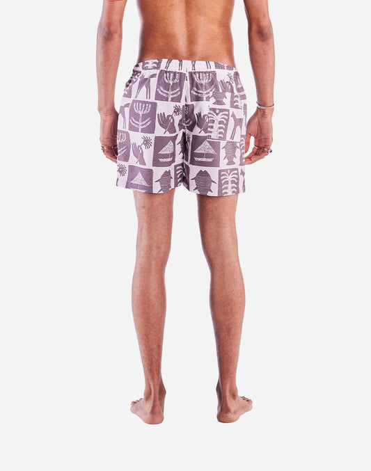 Short de bain Tamar bicolore