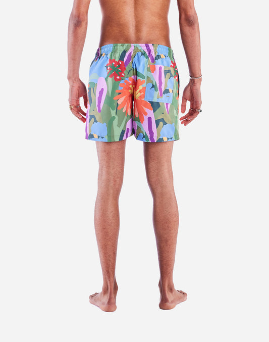 Short de bain Wildflowers multicolore