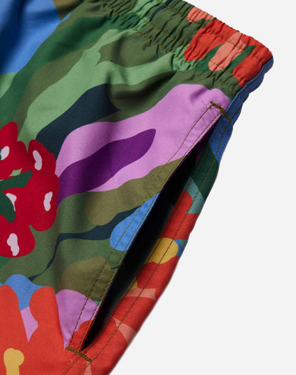 Short de bain Wildflowers multicolore