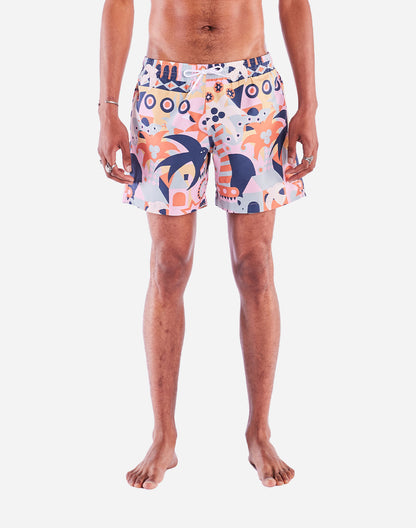 Short de bain Guanacaste multicolore