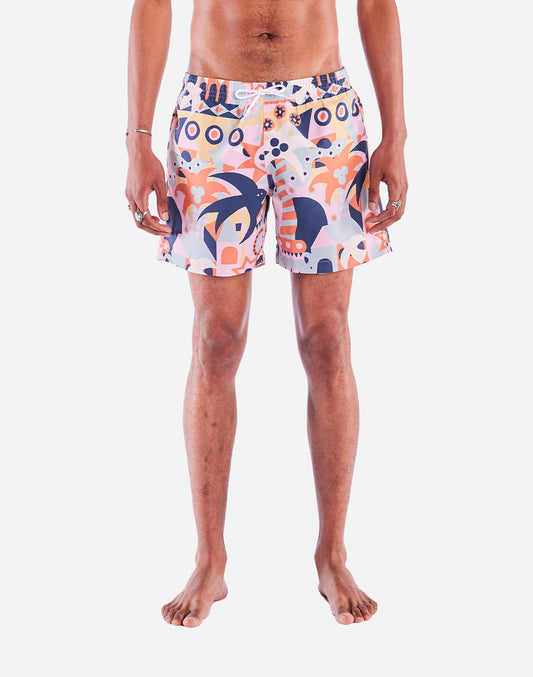Short de bain Guanacaste multicolore