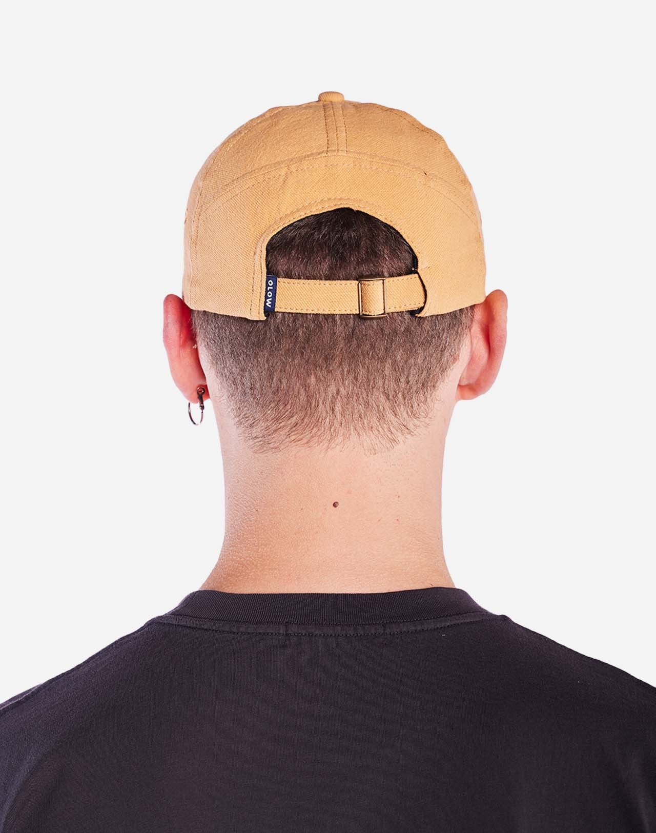 Casquette Creative Life jaune ocre
