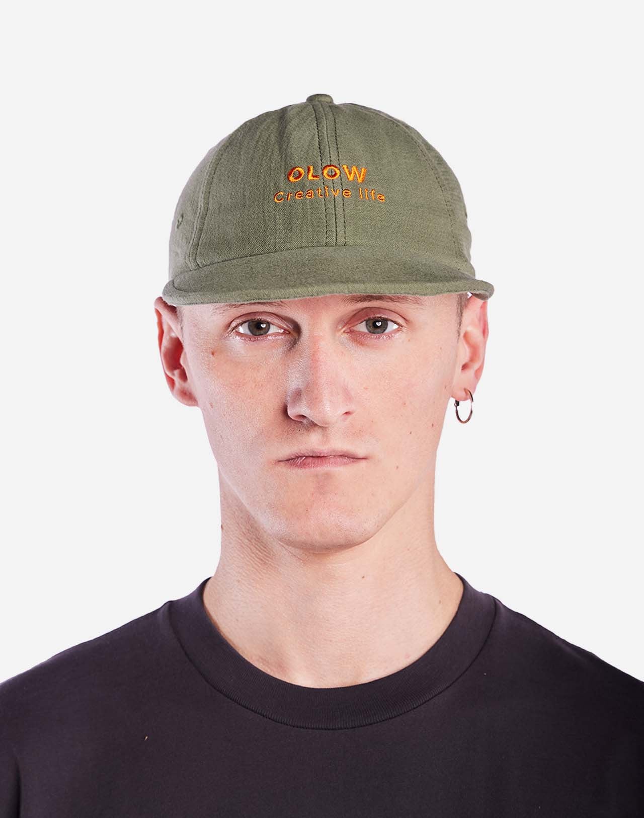 Casquette Creative Life vert olive