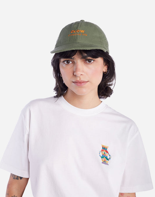 Casquette Creative Life vert olive
