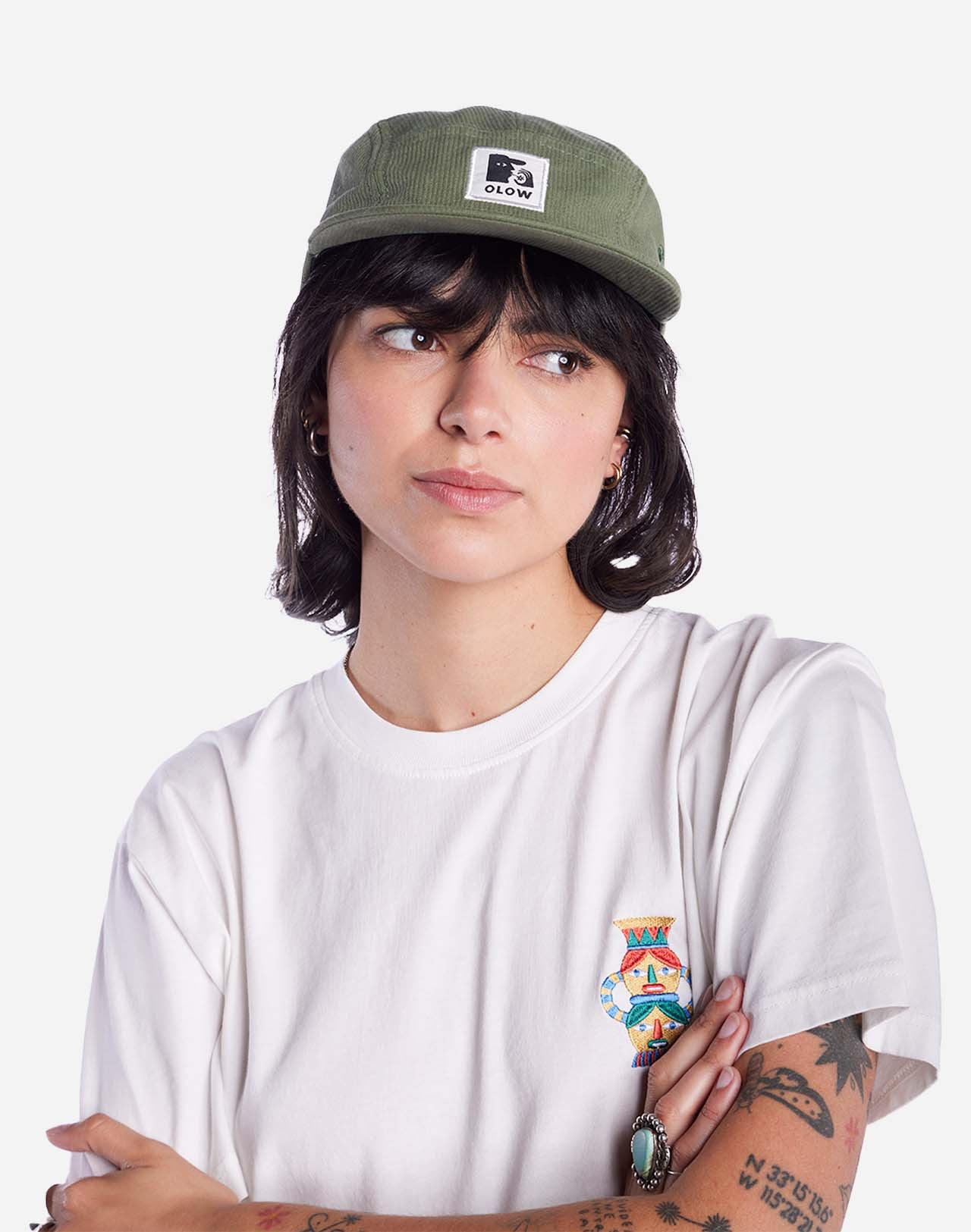 Casquette Rocklin vert olive