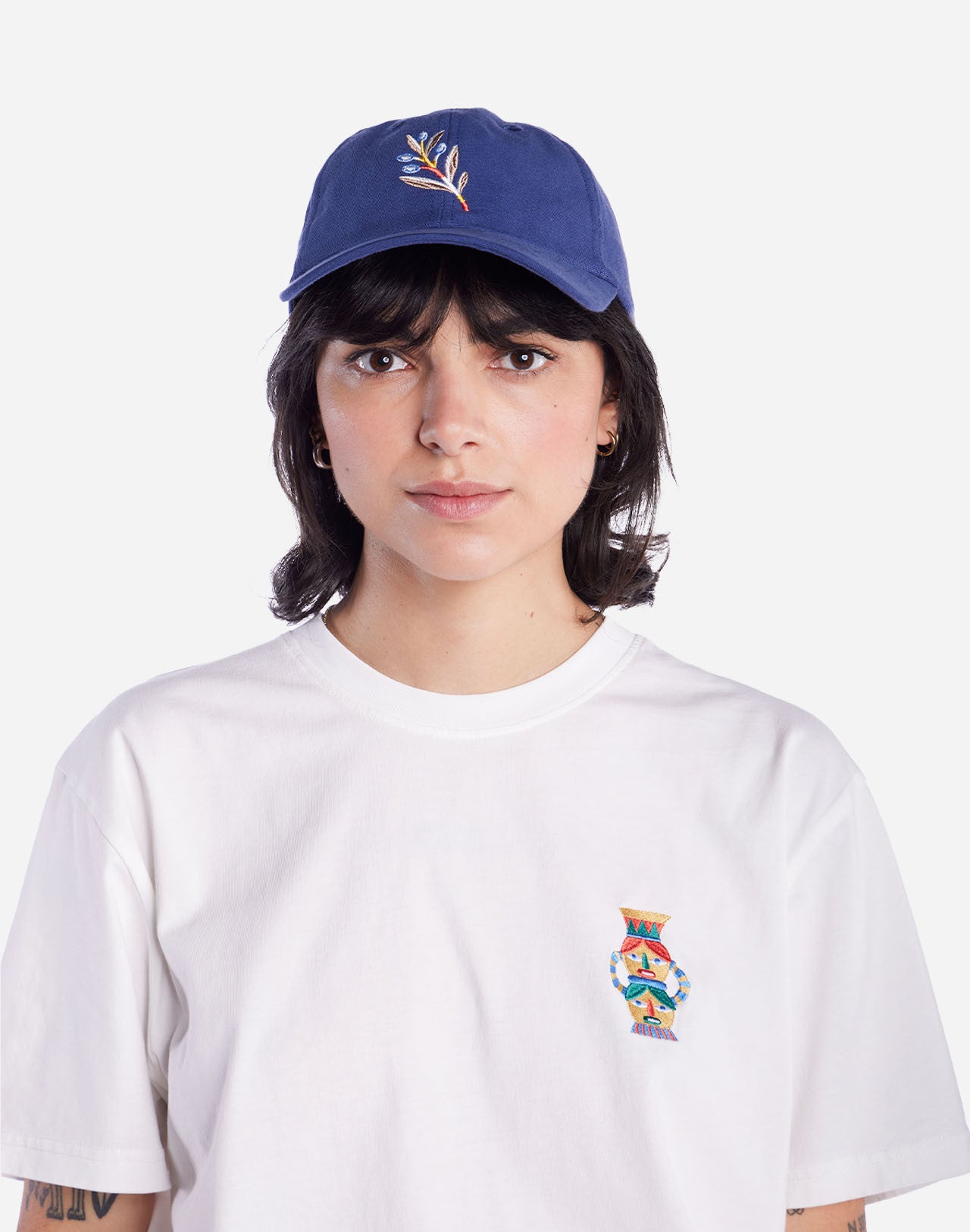 Casquette Six Panel Meknes bleu outremer