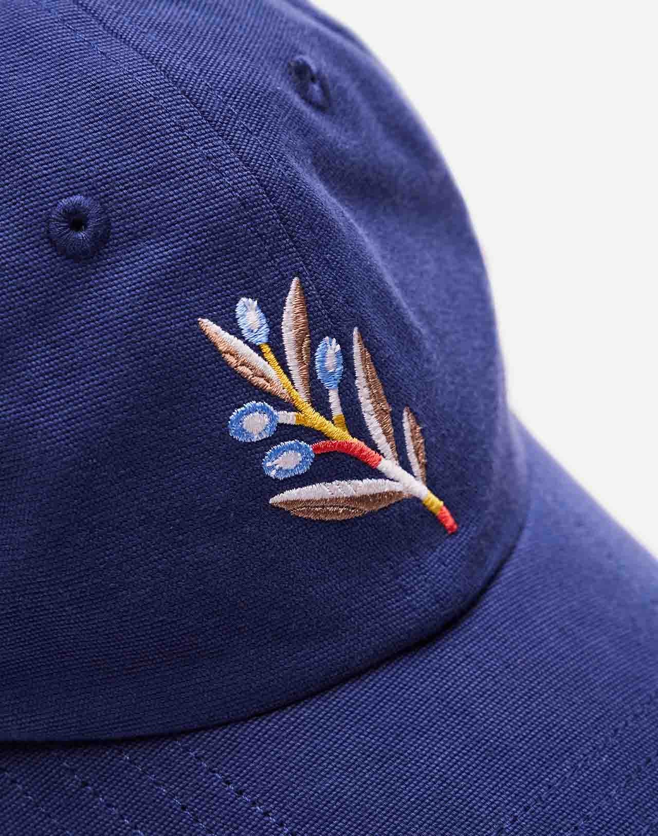 Casquette Six Panel Meknes bleu outremer