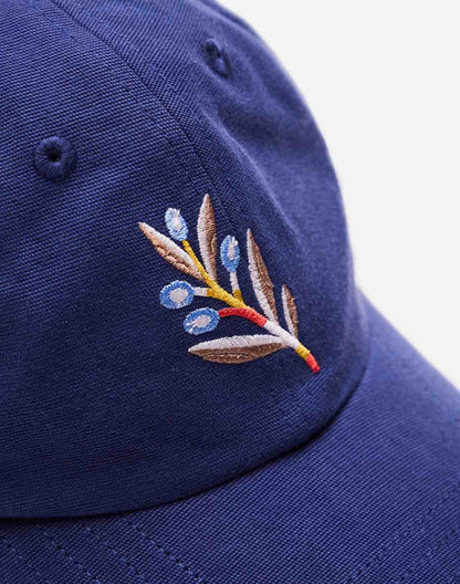 Casquette Six Panel Meknes bleu outremer