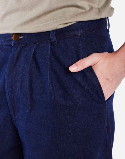 Pantalon Swing denim foncé