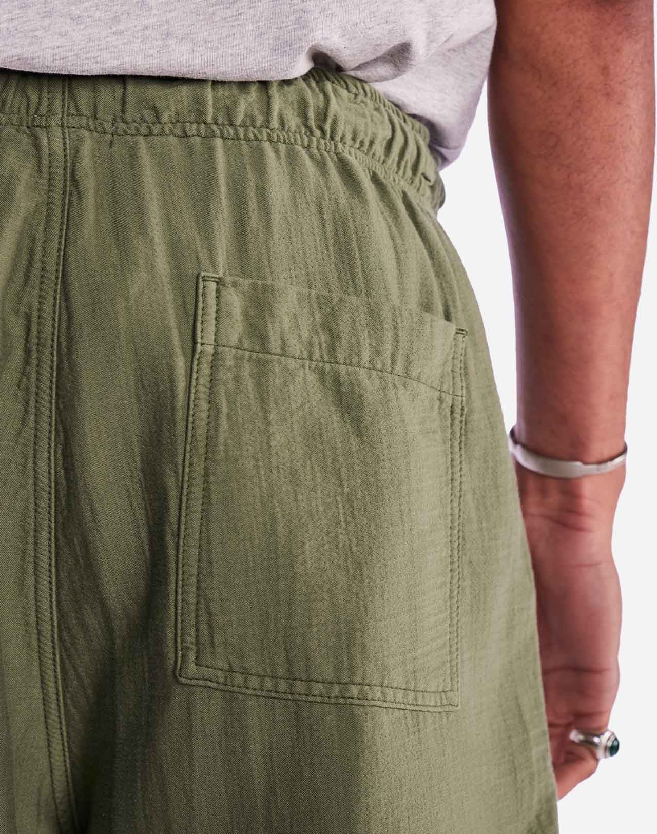 Short Gujo vert olive