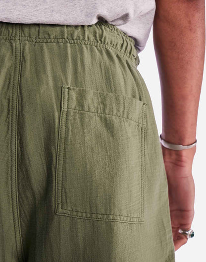 Short Gujo vert olive