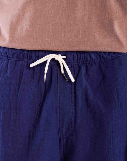 Short Gujo bleu outremer