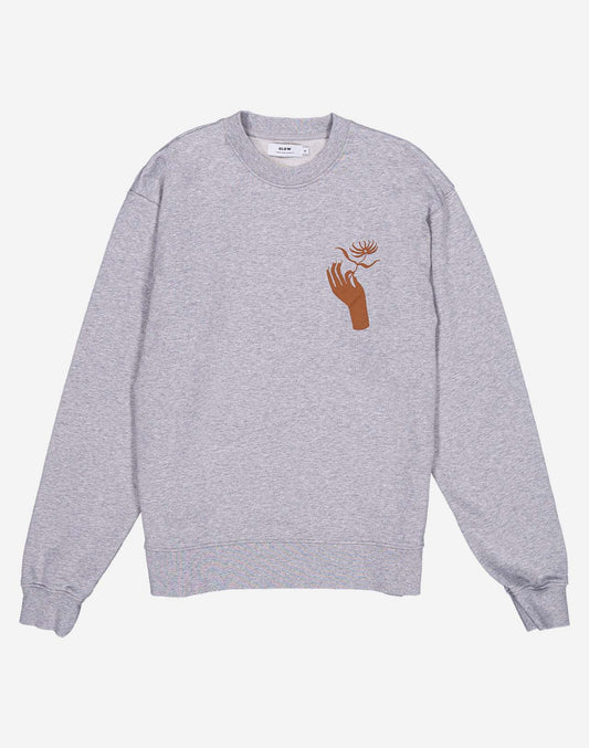 Sweat Labyrinth Dahlia gris chiné