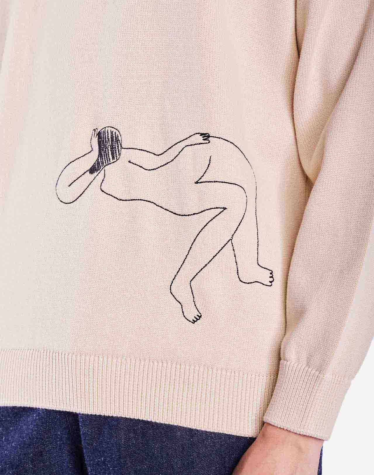 Pull Drom écru
