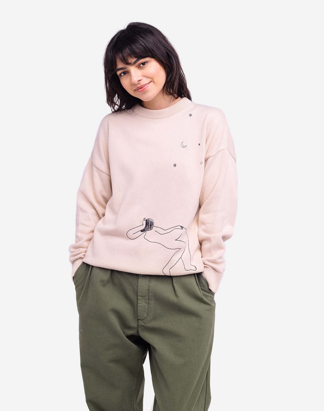 Pull Drom écru