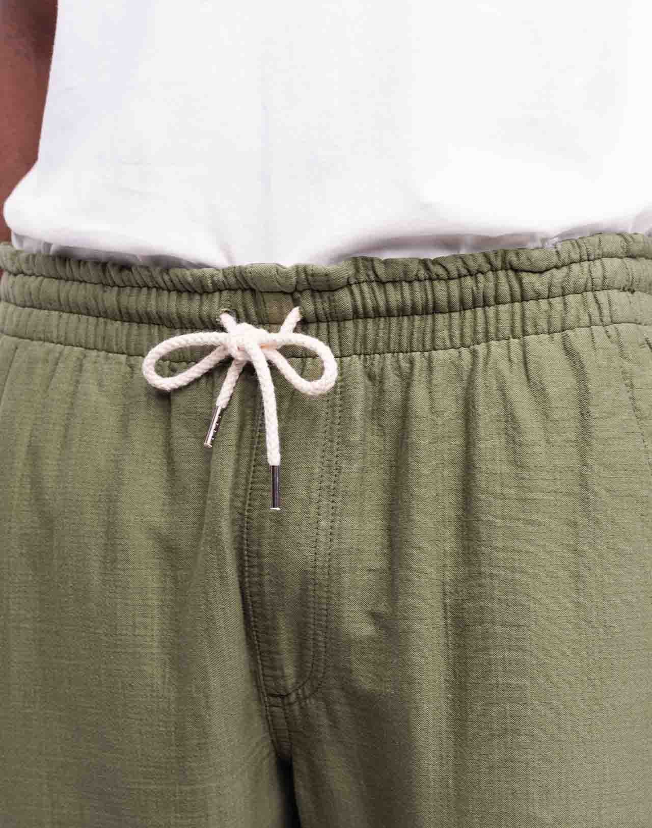 Pantalon Hatha vert olive