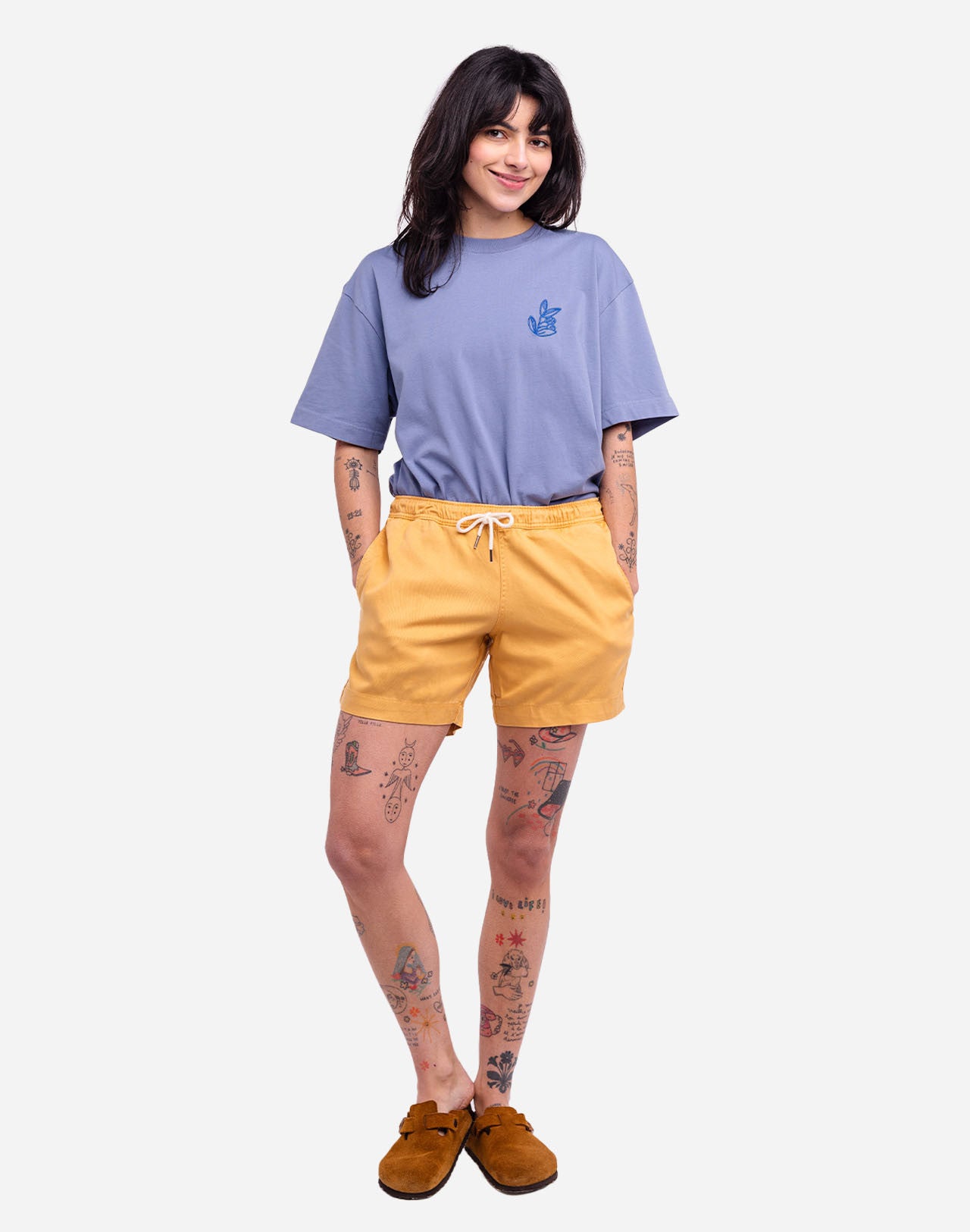 Short Bodhi jaune ocre