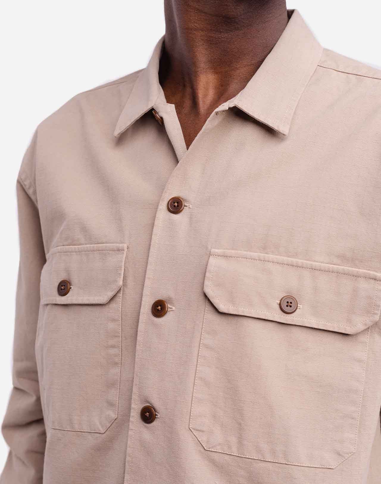 Chemise Decré Nelder beige